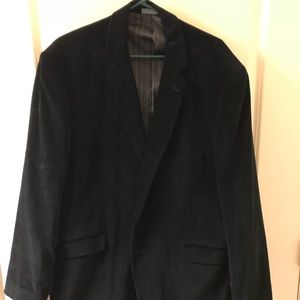Men’s Black Velvet Sportcoat